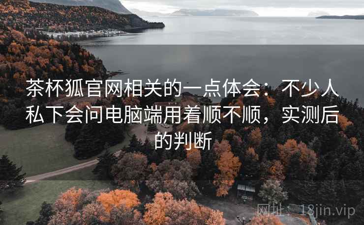 茶杯狐官网相关的一点体会:不少人私下会问电脑端用着顺不顺,实测后的判断 茶杯狐官网相关的一点体会:不少人私下会问电脑端用着顺不顺,实测后的判断