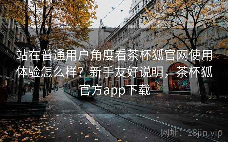 站在普通用户角度看茶杯狐官网使用体验怎么样？新手友好说明，茶杯狐官方app下载